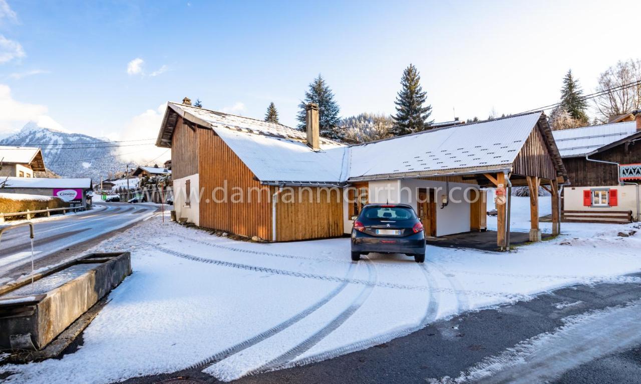 le chalet d'auguste 2 à 12 personnes Morzine Exterior foto